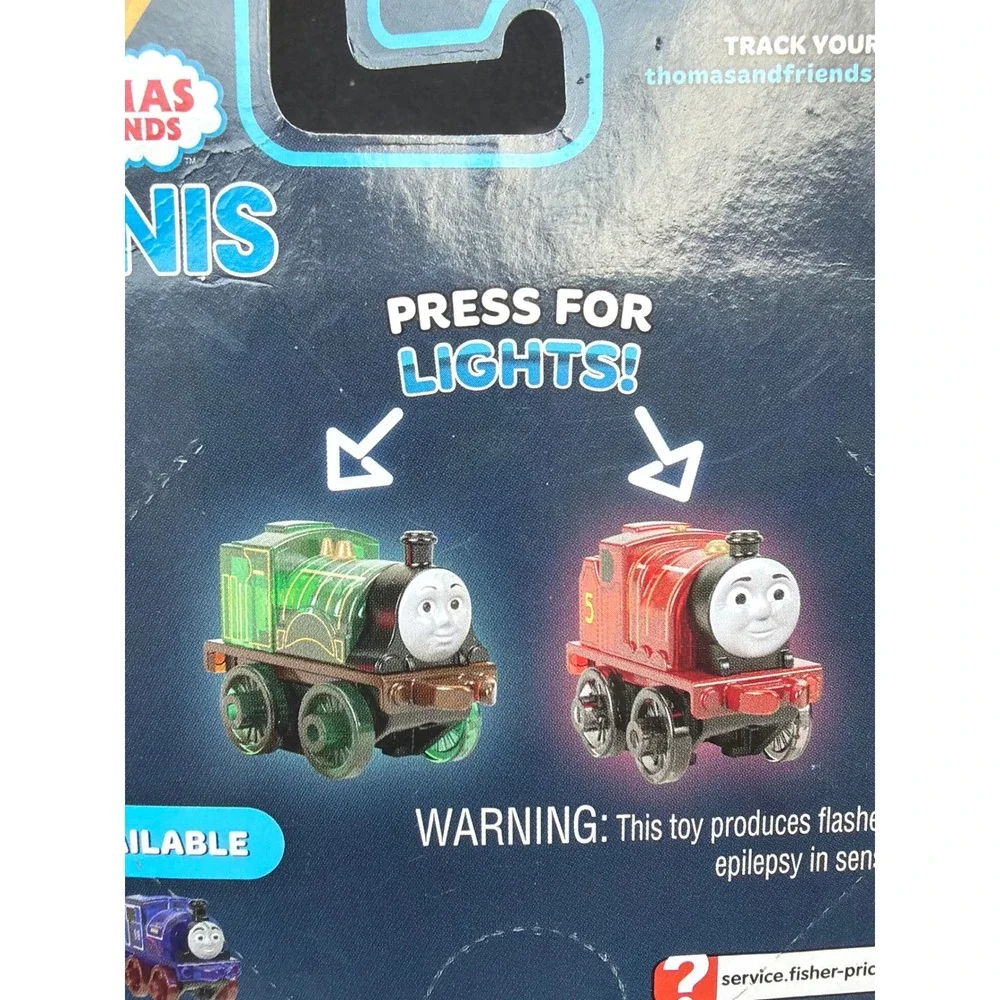 Thomas & Friends MINIS Light-Ups Emily James 2-Pack 2018 Mattel GBV95 NIB